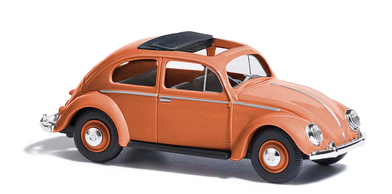 52953 VW Käfer Ovalfenster FD korallenrot