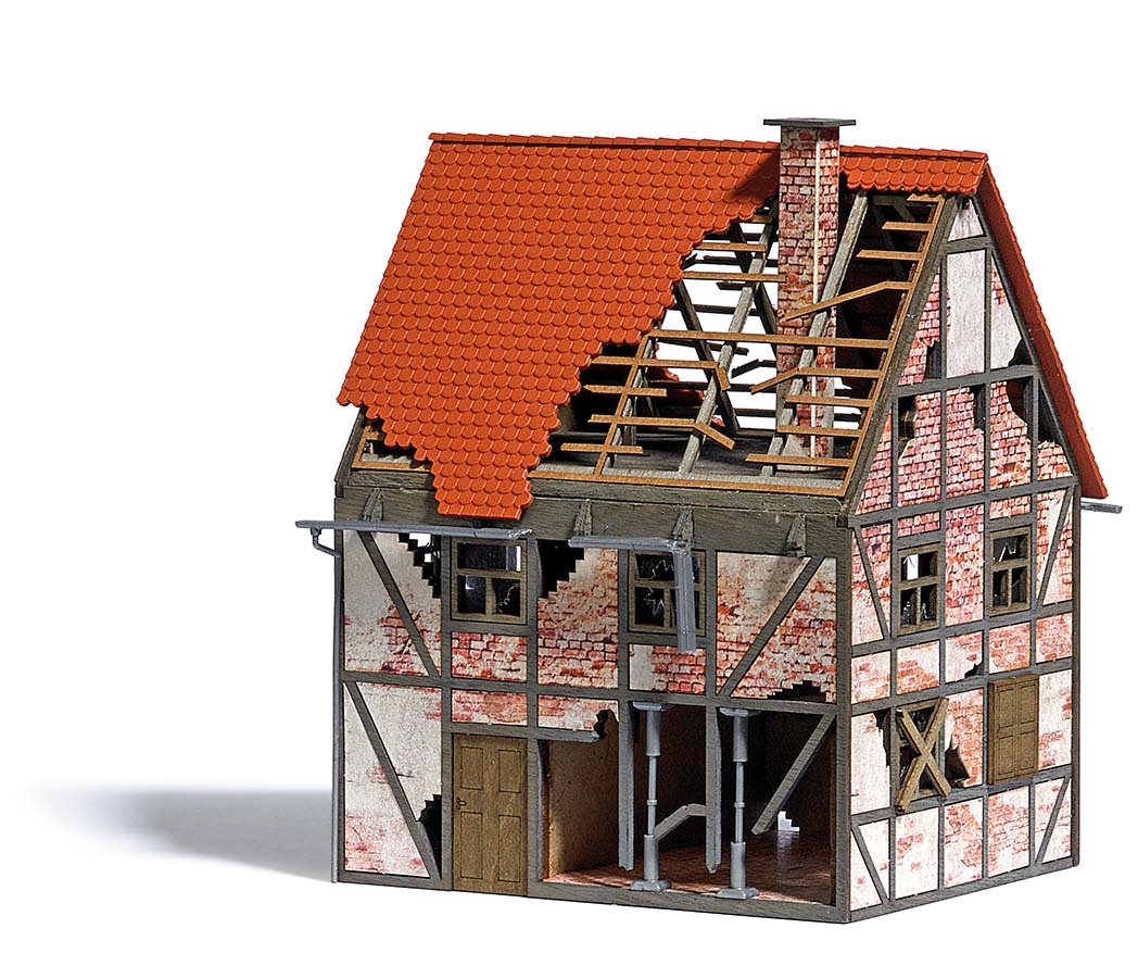 1667 Verfallenes Fachwerkhaus