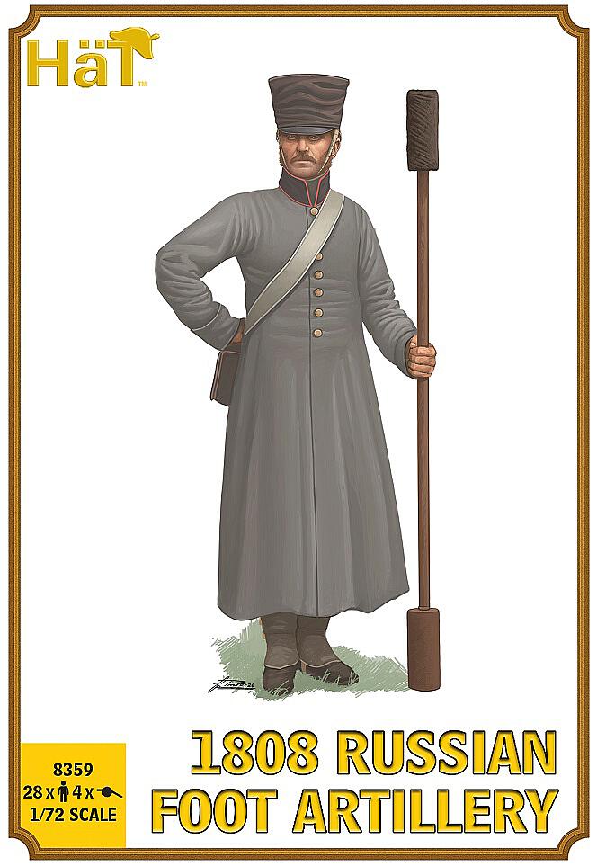 8359 Russische Fußartillerie, 1808
