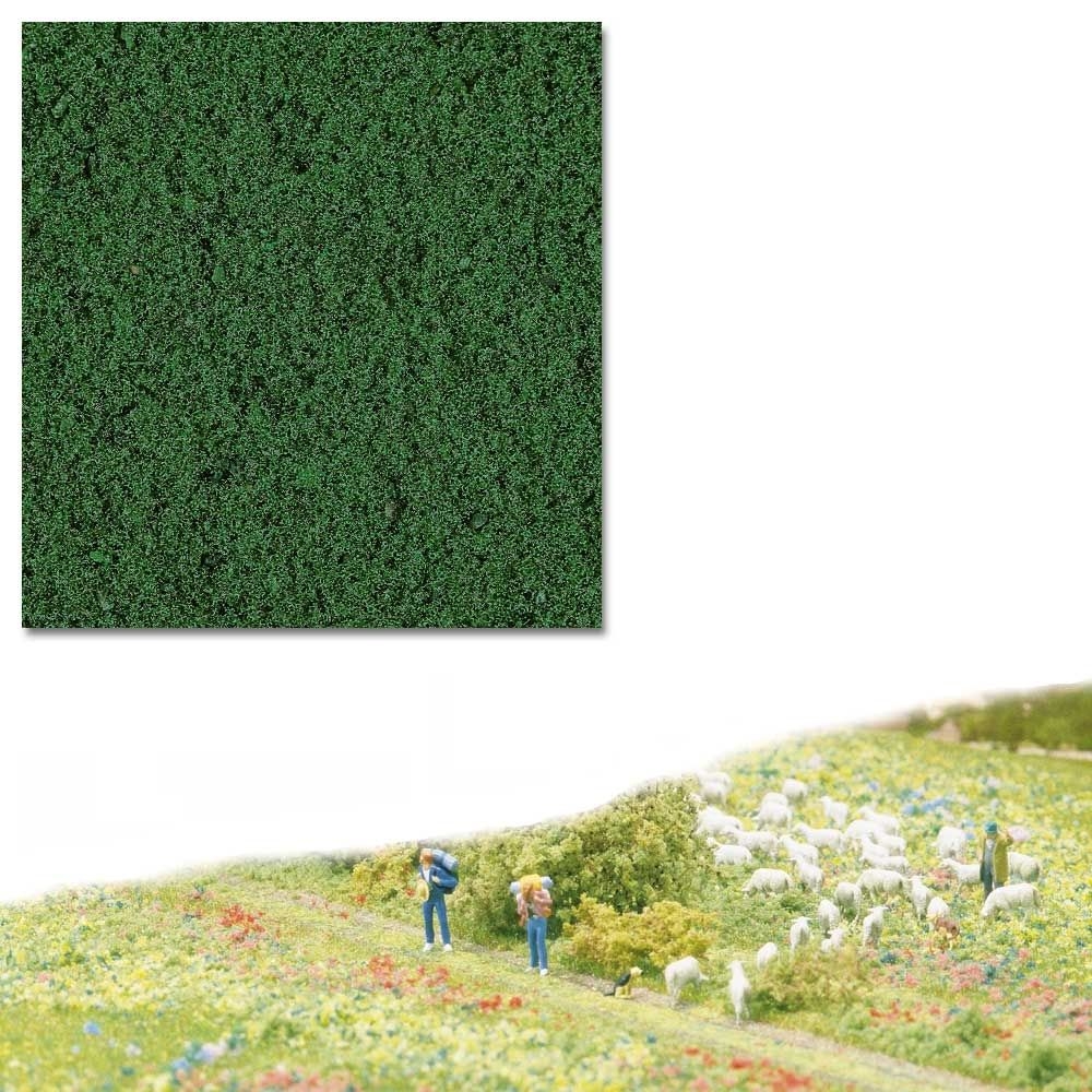 7323 Microflocken dunkelgrün