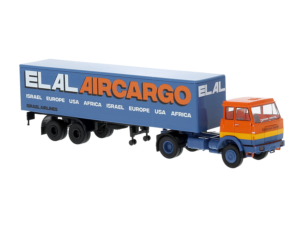 82258 Henschel F161 Pritschen-SZ ELAL Aircargo