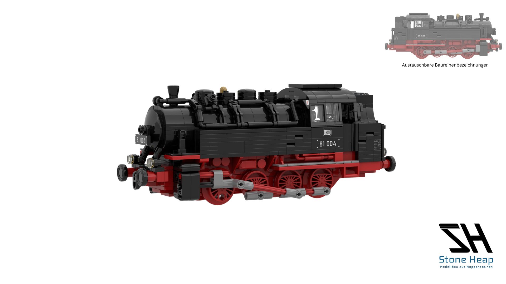 SH-3007 BR 81 Dampflok
