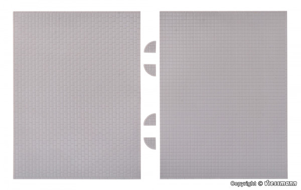 Kibri 37963 Gehwegplatte 20 x 12cm