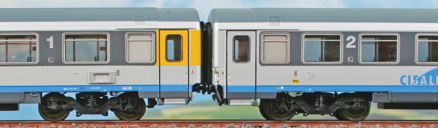 ACME 55230 FS Cisalpino Personenwagen-Set Ep.5