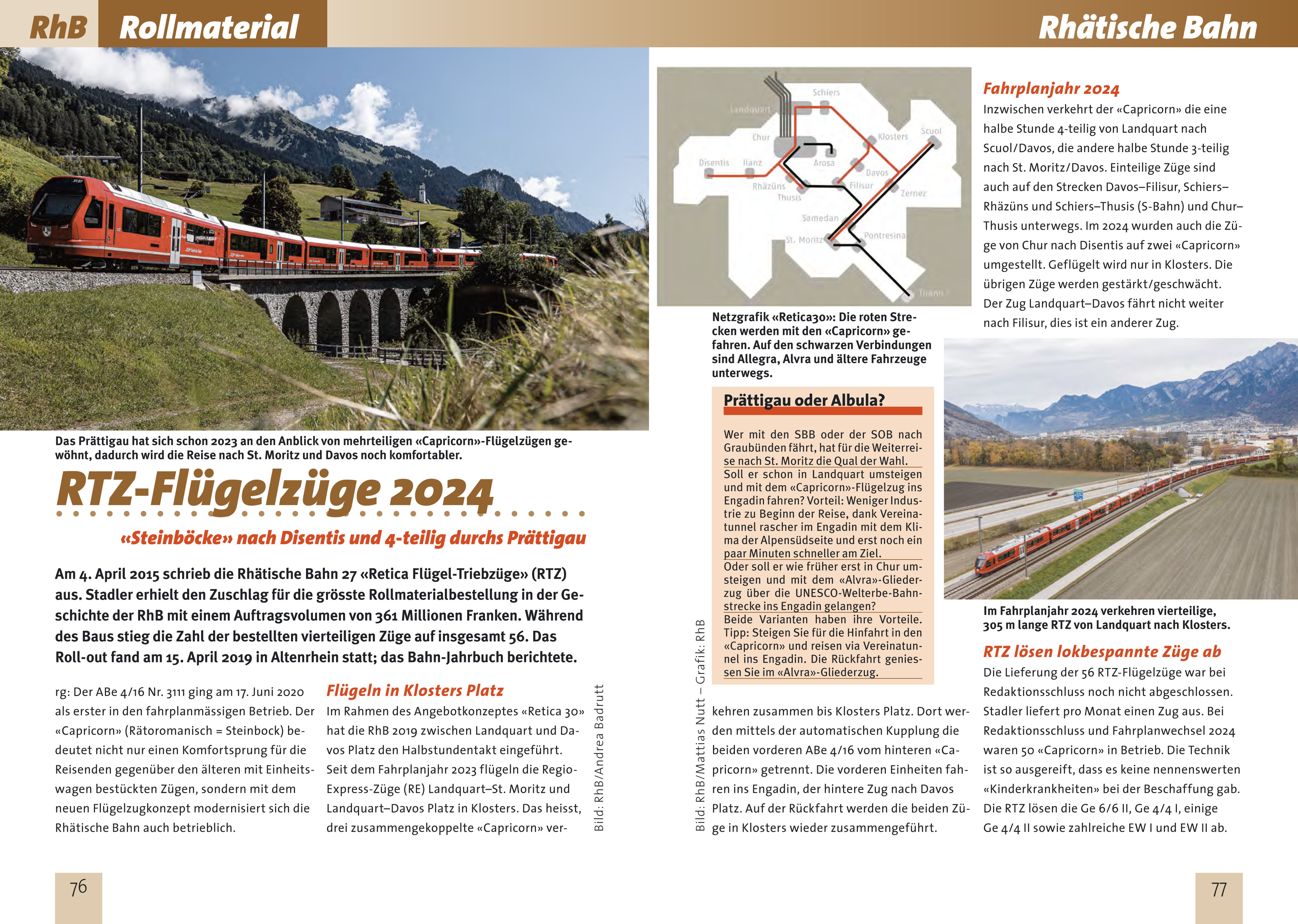 Edition Lan 0933-2 Bahn-Jahrbuch Schweiz 2024