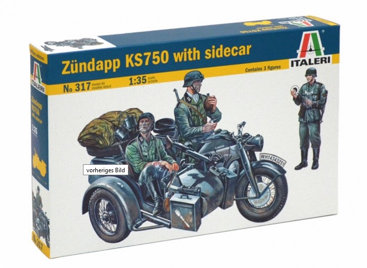 0317 Motorrad-Gespann Zündapp KS750