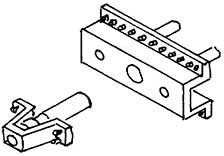 8620 Mittelpufferkuppl.  Mallet 2St