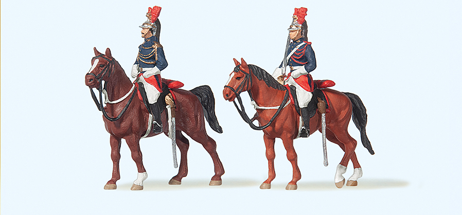 Preiser 10435 Garde Républicaine zu Pferd