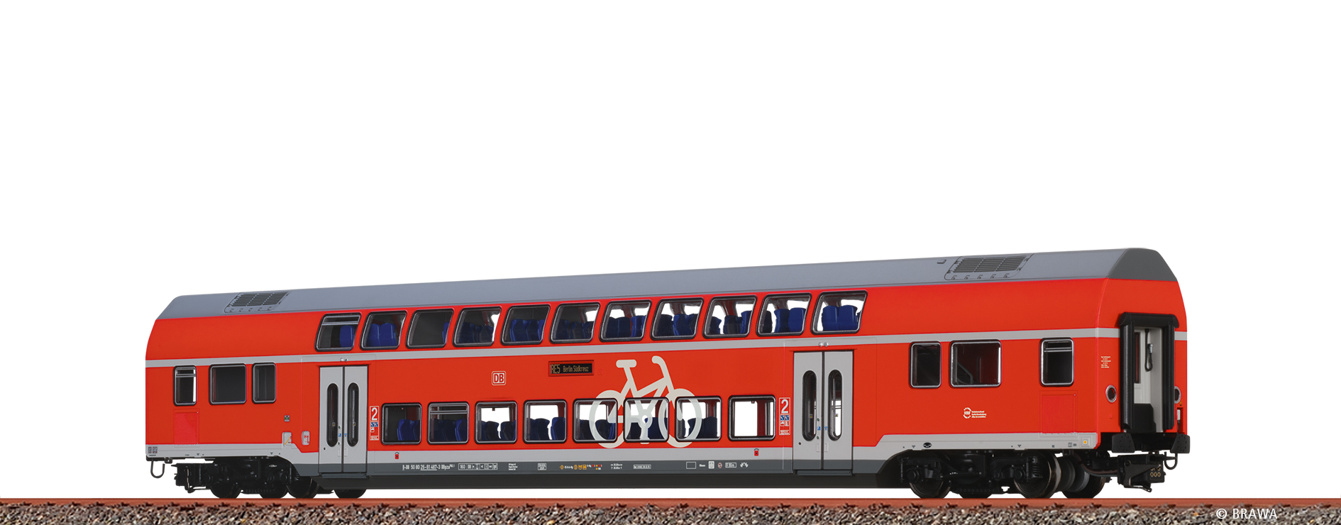 70190 DB AG Mittelwagen 2.Kl BR 446 Ep.6