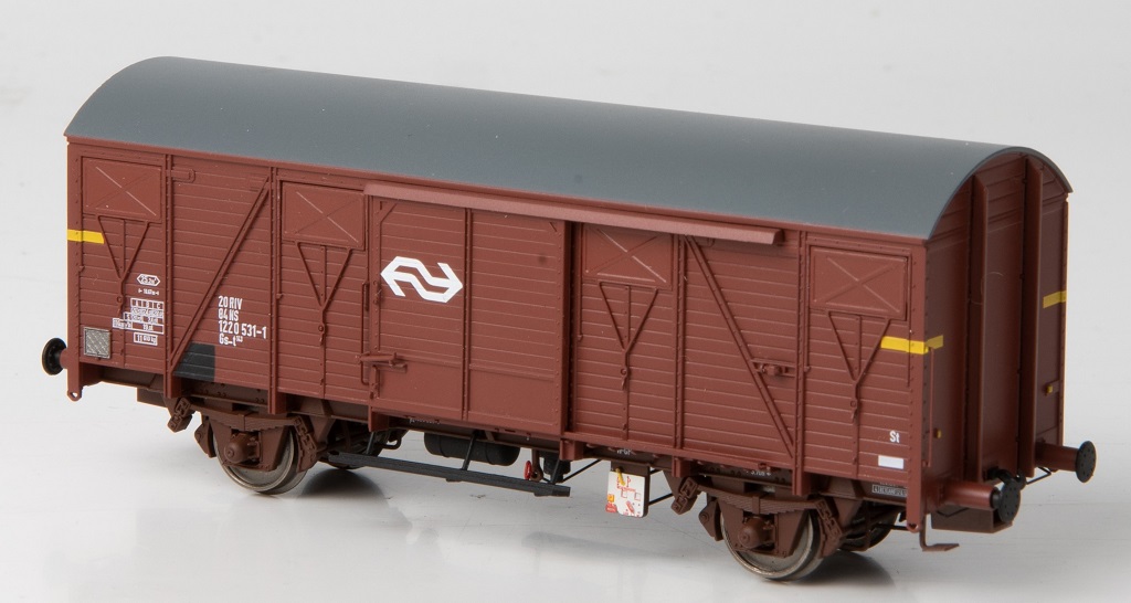 Exact-train 20905 NS ged. Güterwag. Gs-t 1430 Van G&L Ep.4