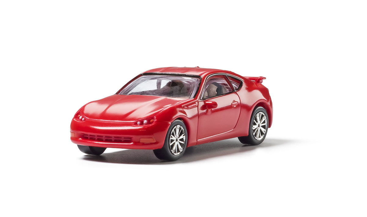 WAS5369 Subaru BRZ mit kleinem Heckspoiler rot