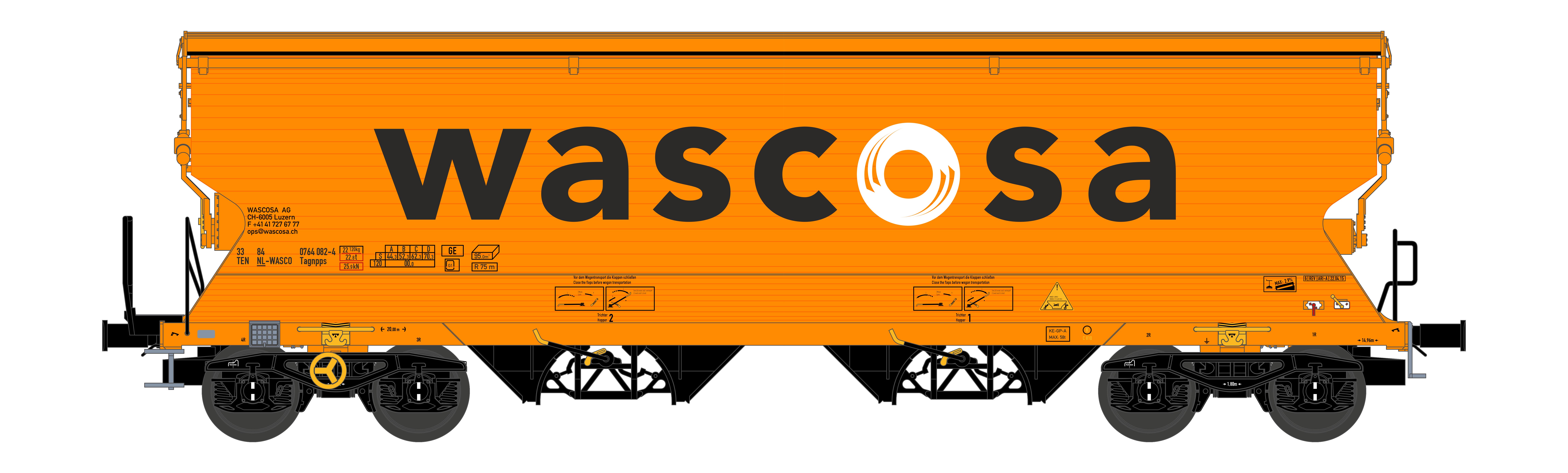 NME 509614 WASCOSA Getreidewg. Tagnpps 95m³ Ep.6