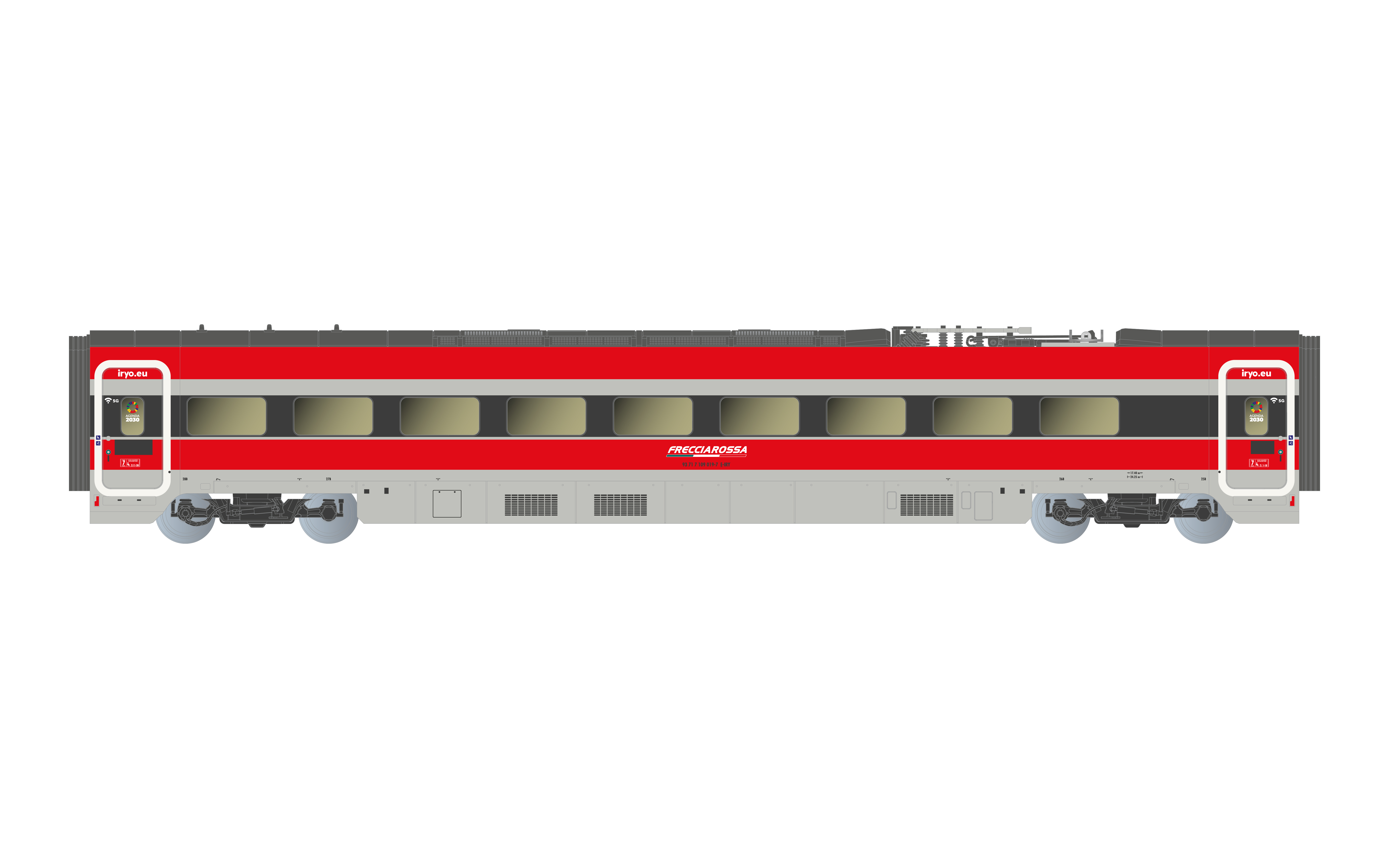 HN2622S Iryo Frecciarossa 1000 4-tlg Ep.6