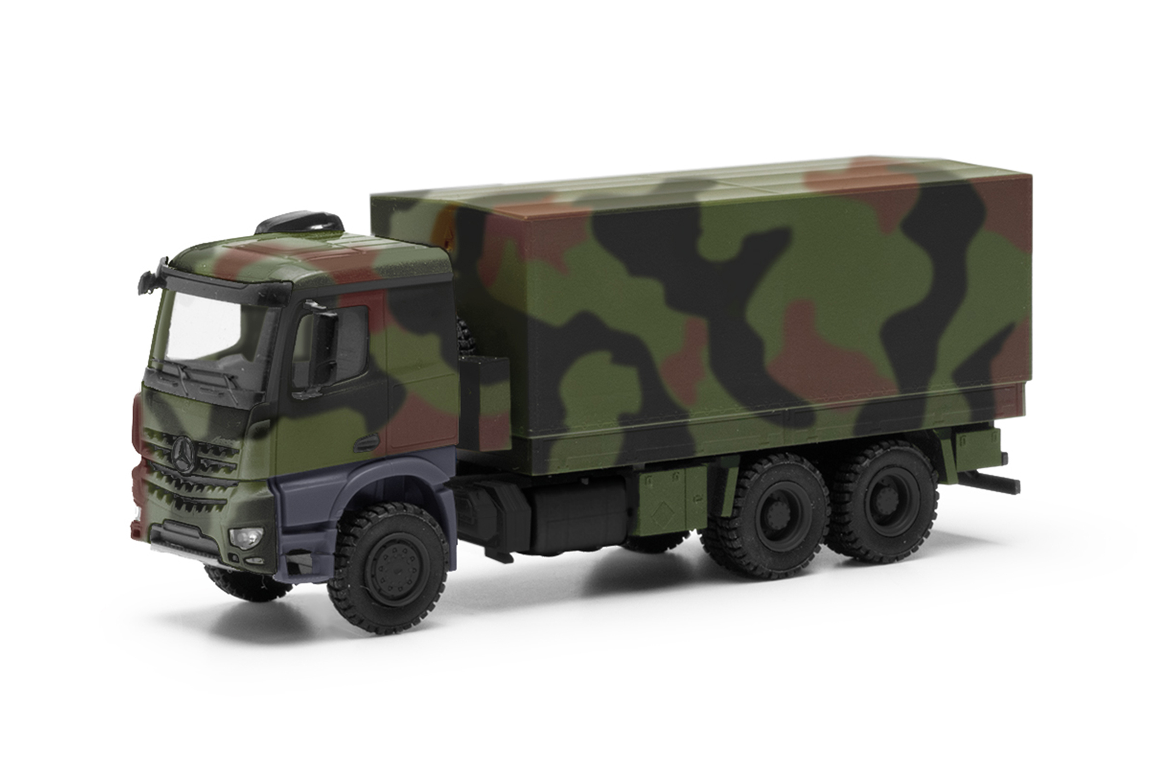 746991-002 MB Arocs 6x6 Pritsche/Plane, dekoriert