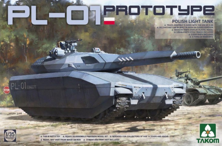 2127 PL-01 Prototype Polish Light Tank
