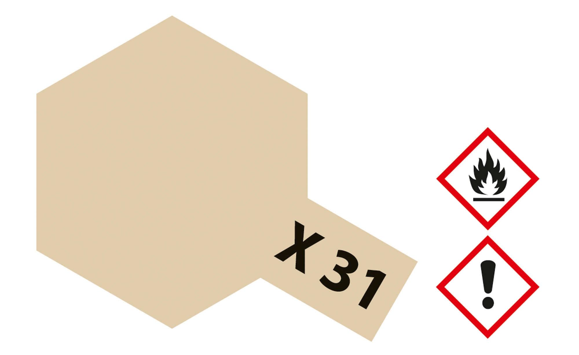 81031 X31 - Titanium-gold glänzend 23 ml