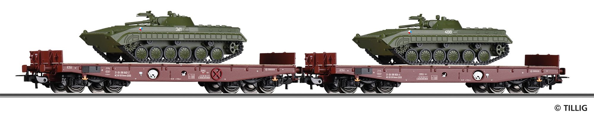70055 DR Schwerlastwg. Rmms3960 Set 2tlg. Ep.4