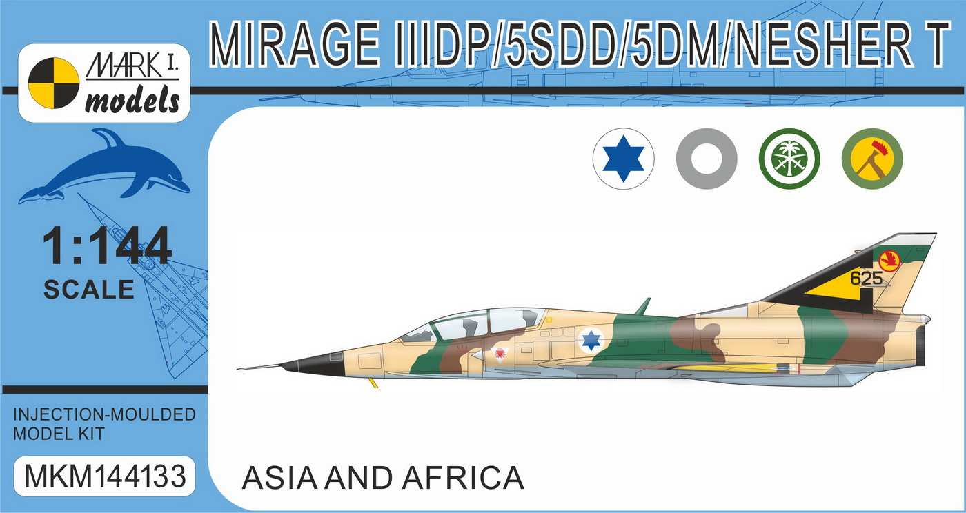 MKM144133 Mirage IIIDP/5SDD/5DM/Nesher T