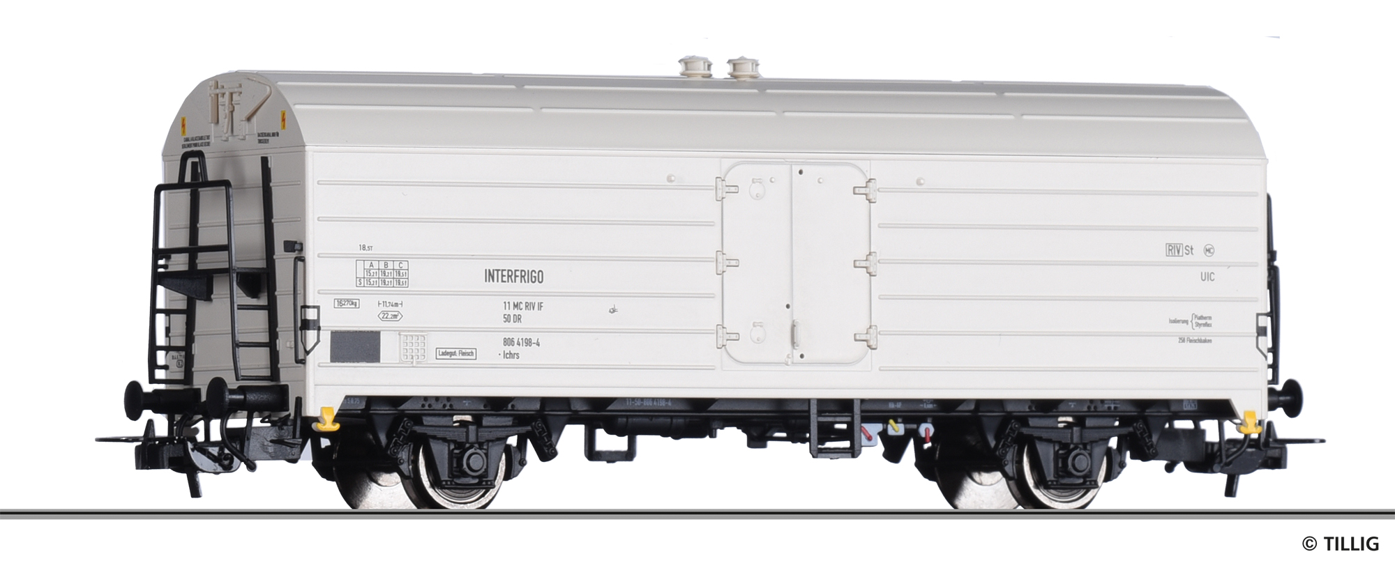 79605 Kühlwagen Ichrs Interfrigo der DR