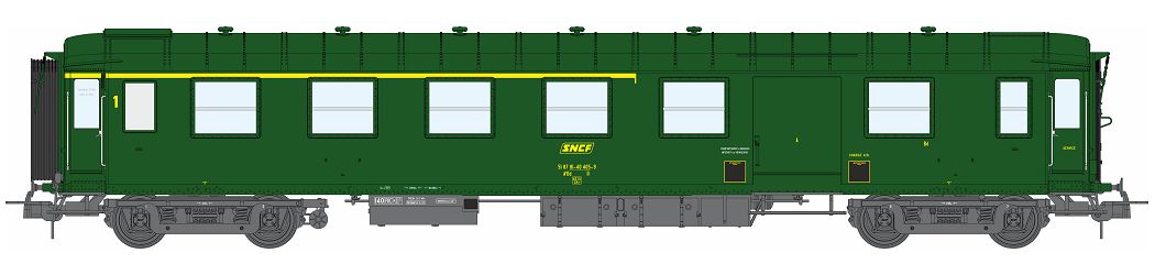 VB-462 SNCF Halbgepäckwagen 1.Kl. Ep.4