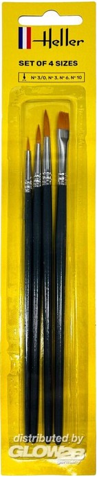 9901 Brush Set No. 3/0-3-6-10