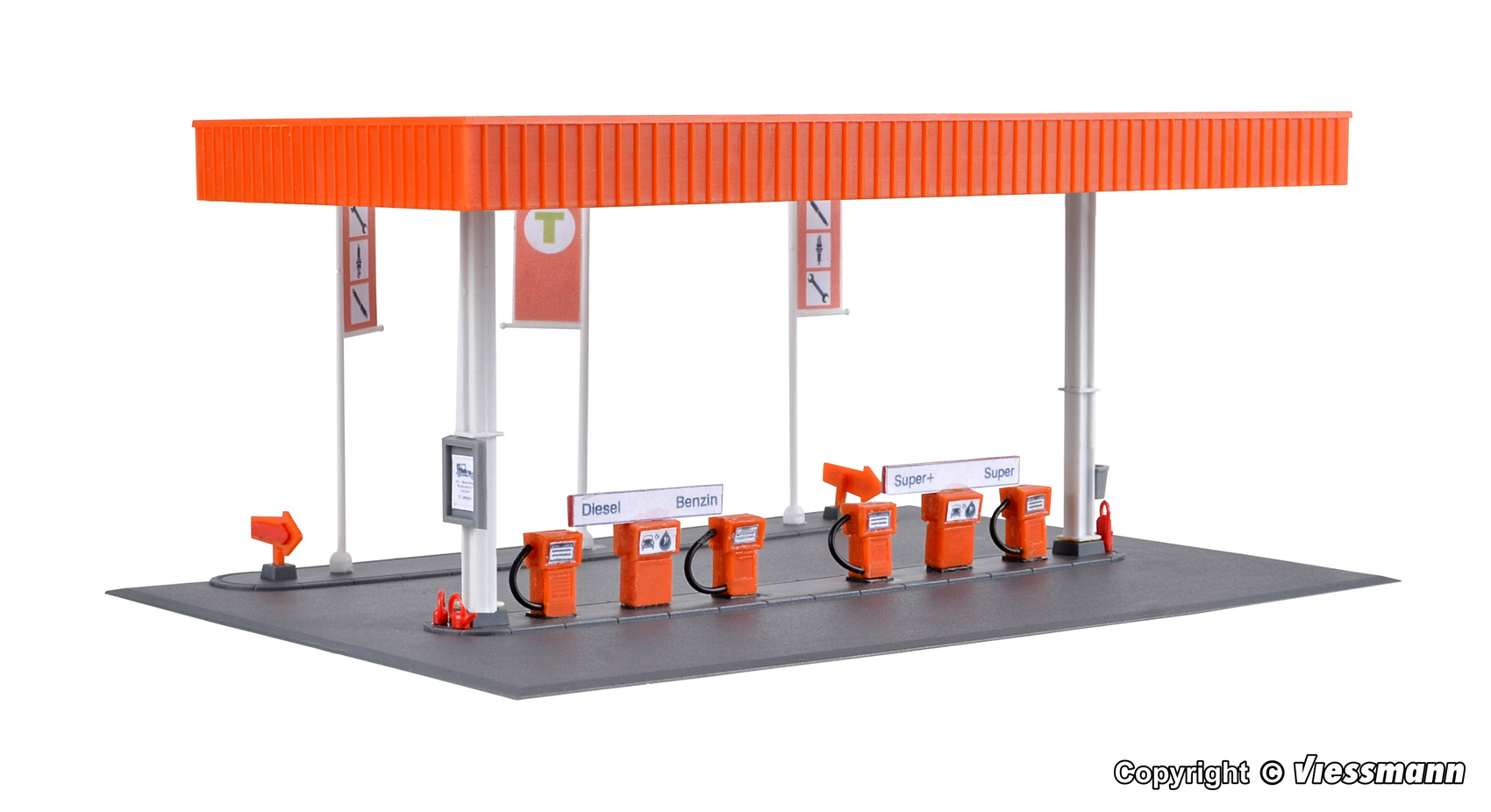 Kibri 38705 SB-Tankstelle