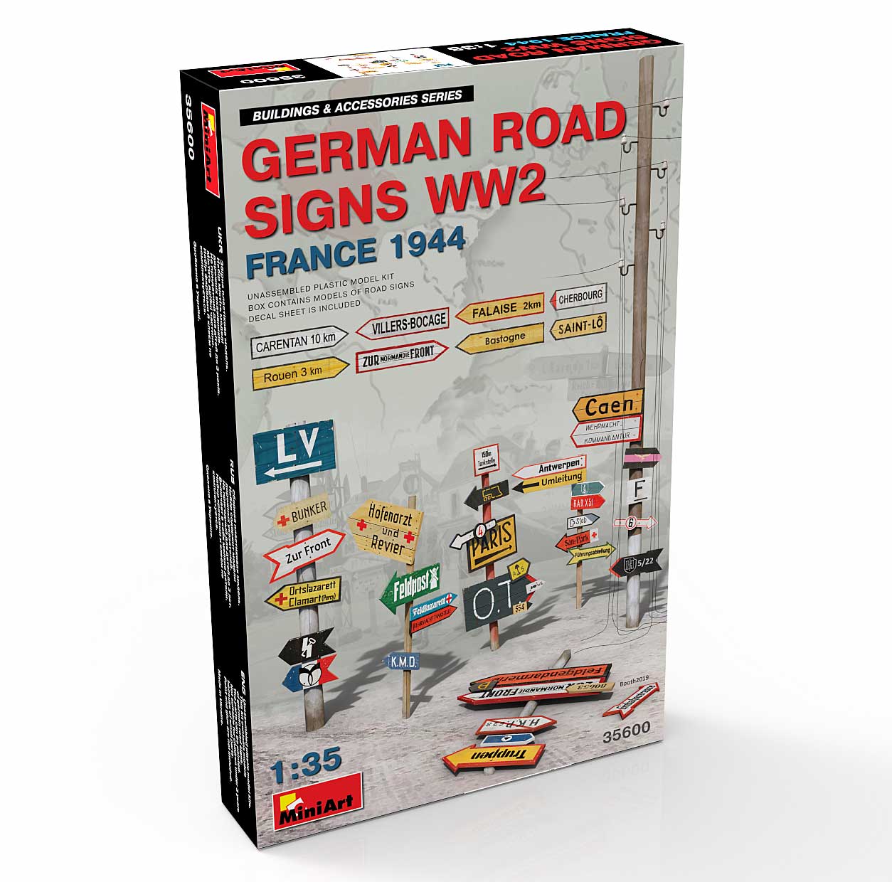 MiniArt 35600 Deutsche Straßenschilder WW2