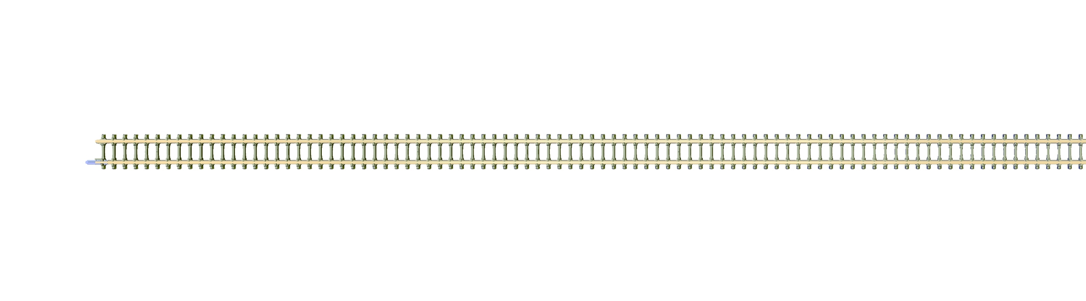 85941 Flexgleis 660mm Betonschwellen