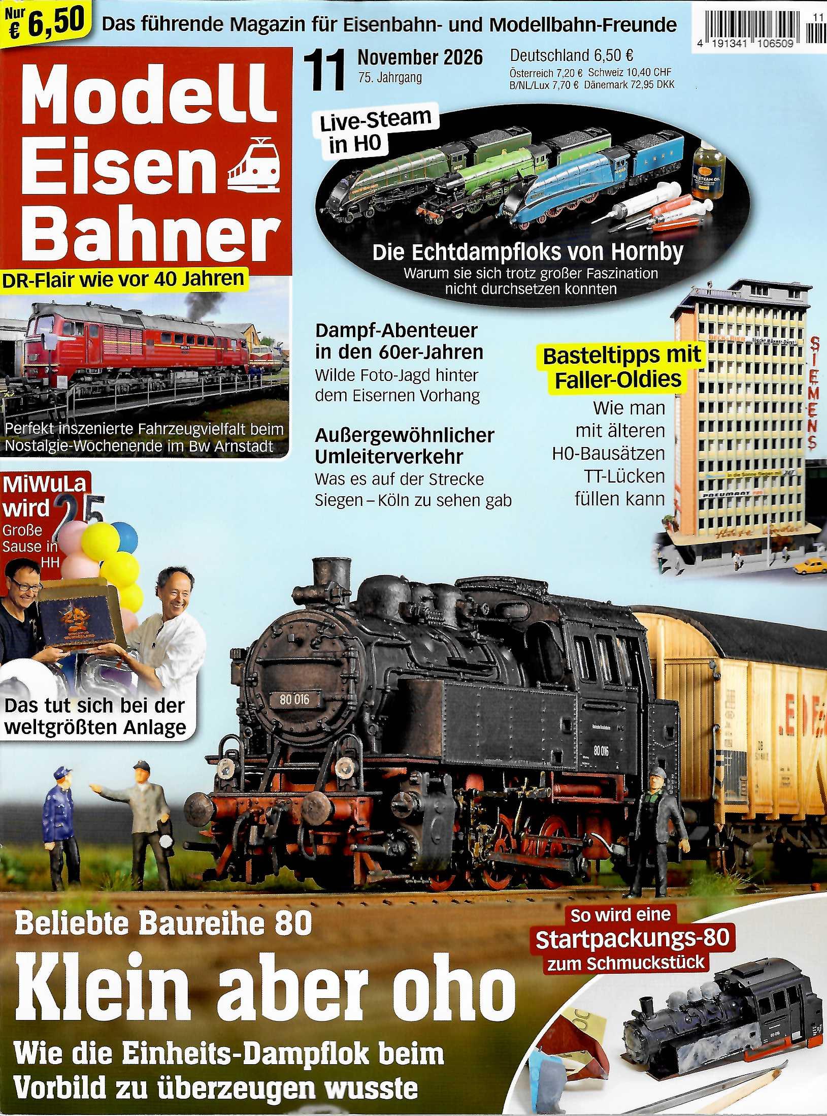1126 Modell Eisen Bahner November 2026