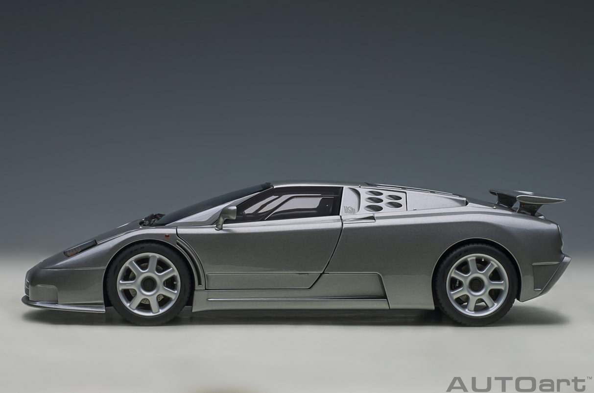 AUTOart 70916 Bugatti EB110 SS Grigio Metallizzato