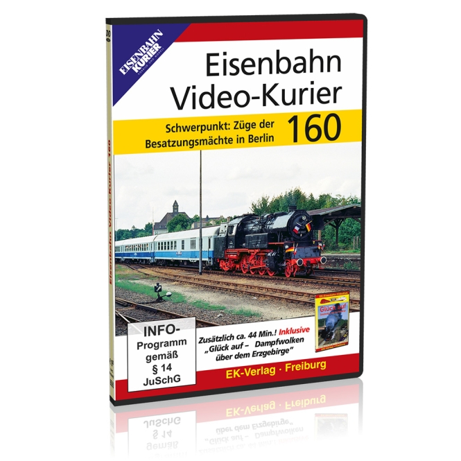 8560 DVD - Eisenbahn Video-Kurier 160