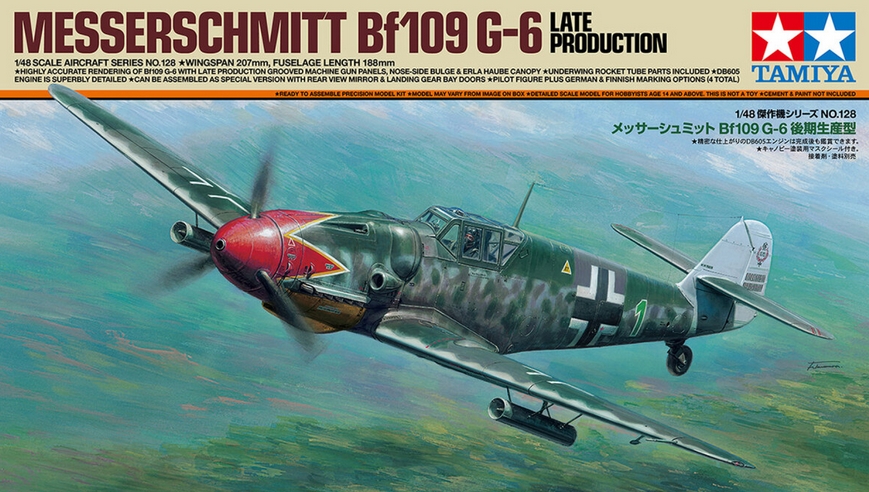 61128 Messerschmitt Bf-109 G-6 späte Ausf.