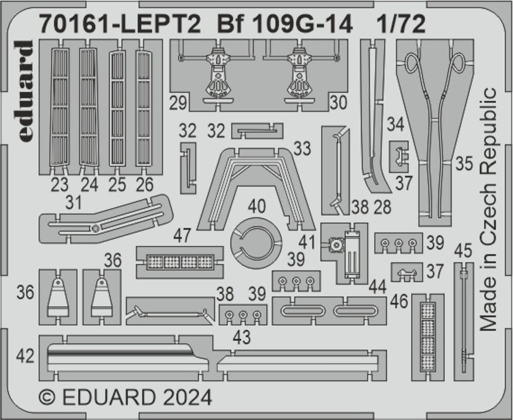 Eduard 70161 Bf 109G-14 - PROFIPACK