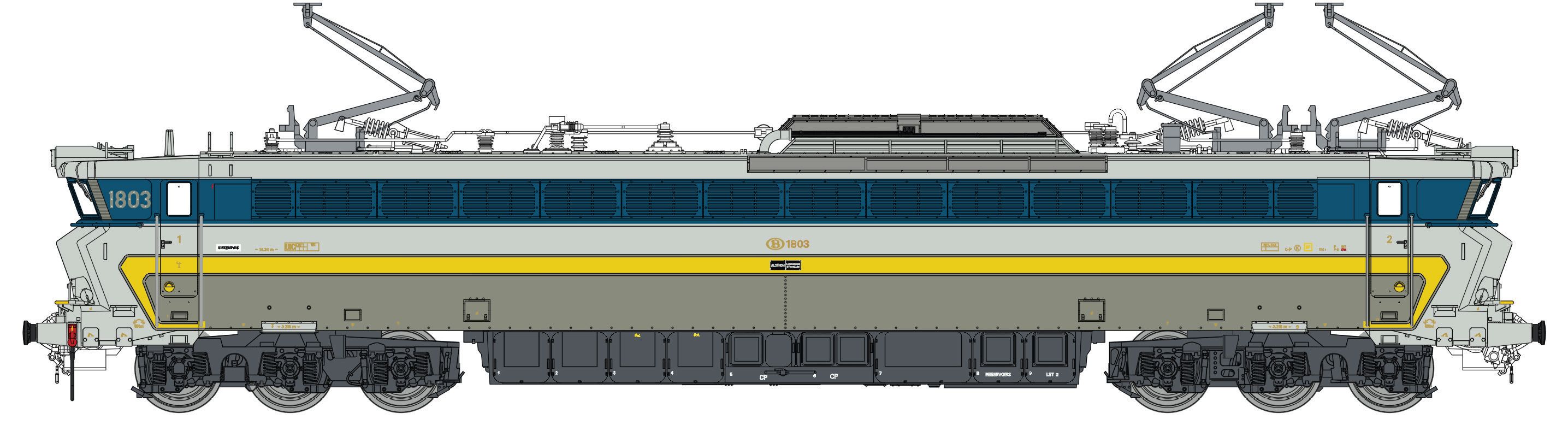 12050 SNCB E-Lok Serie 18 Ep.4b/5