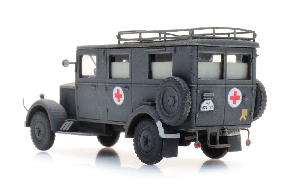 Artitec 6870587 Phänomen Granit 25 H Sanitätskraftwagen