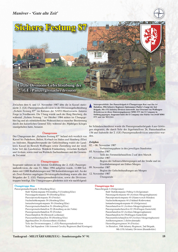 TG91 MILITÄRFAHRZEUG N° 91