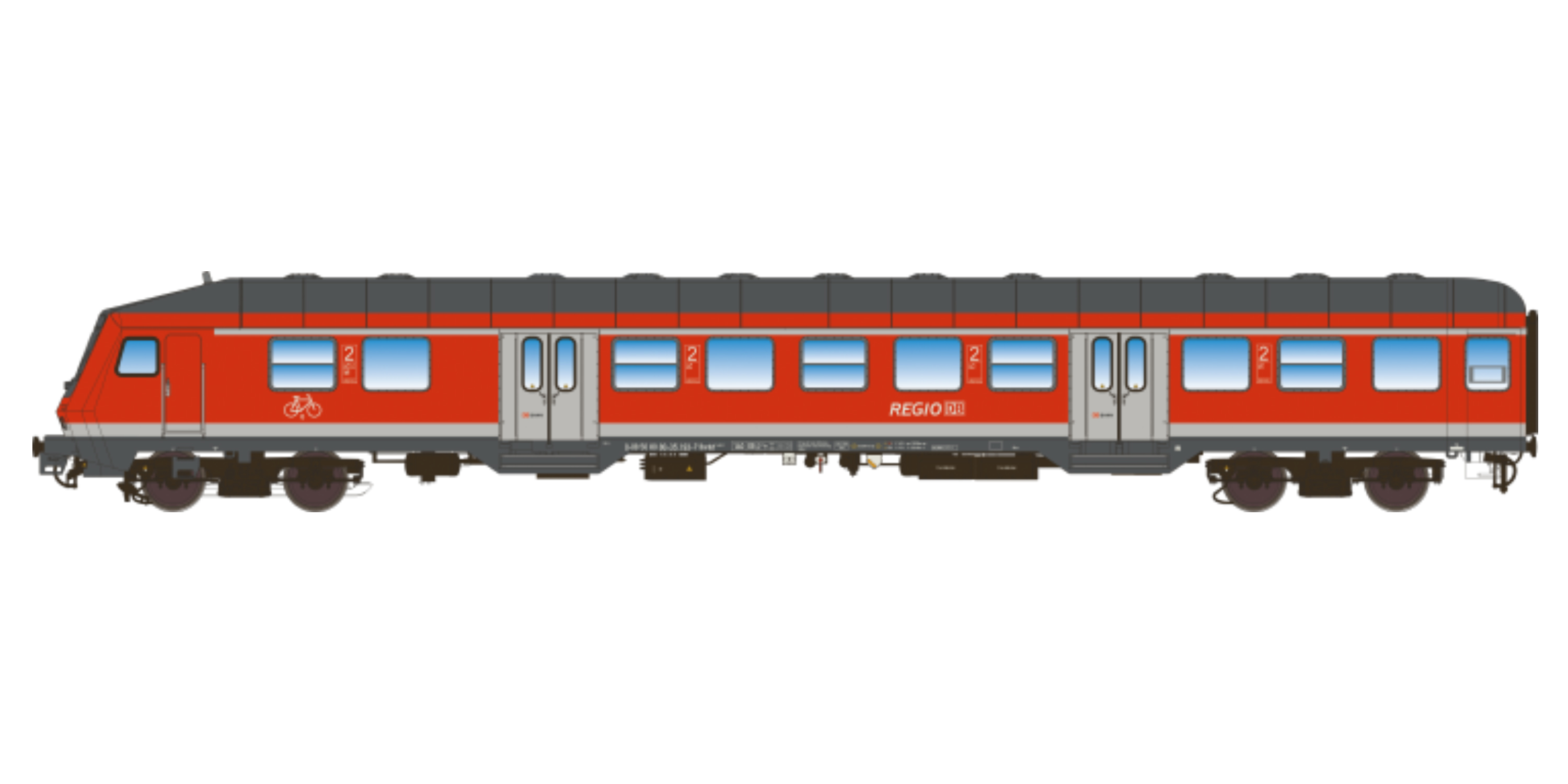 36517 DBAG Steuerwagen Bnrdzf 483 2.Kl. Ep.5/6