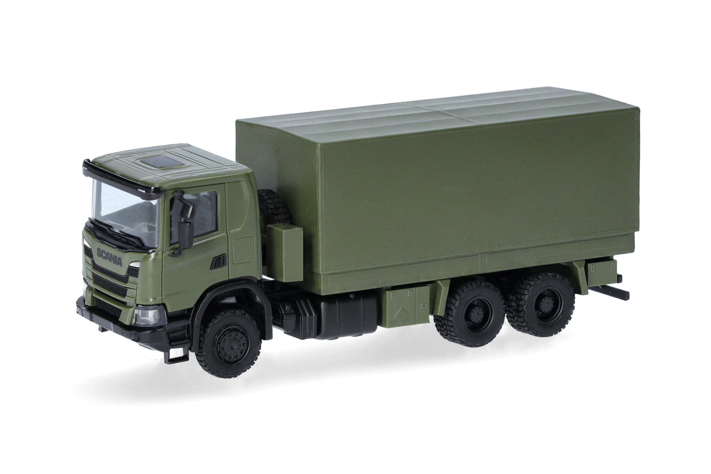 747370 Scania XT17 Pritsche-Plane-LKW 6x6 unde