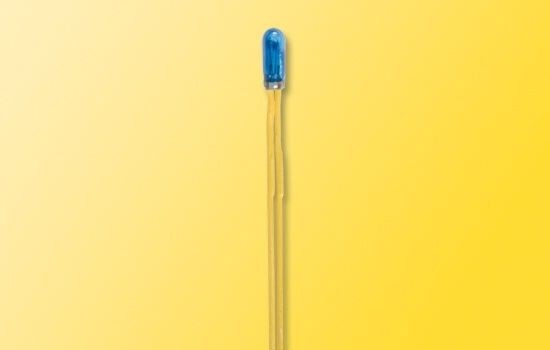 3500 2 Glühlampen, blau, 12 V