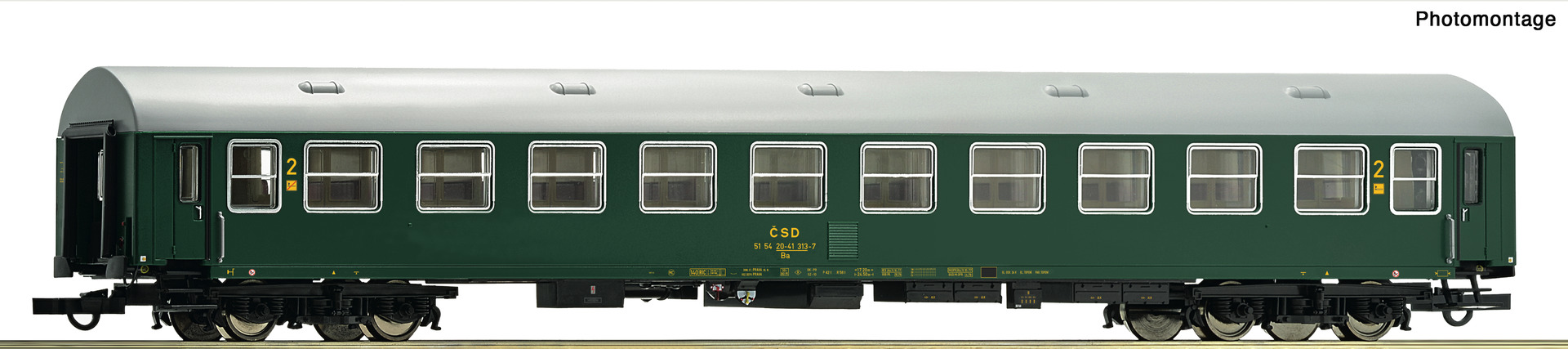 6200170 CSD Schnellzugwagen Y/B70 Ba 2.Kl. Ep.4