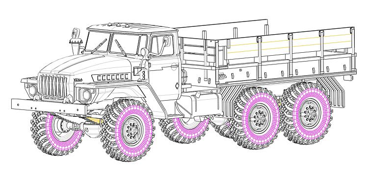 HobbyBoss 82930 Militär-LKW - Ural 4320