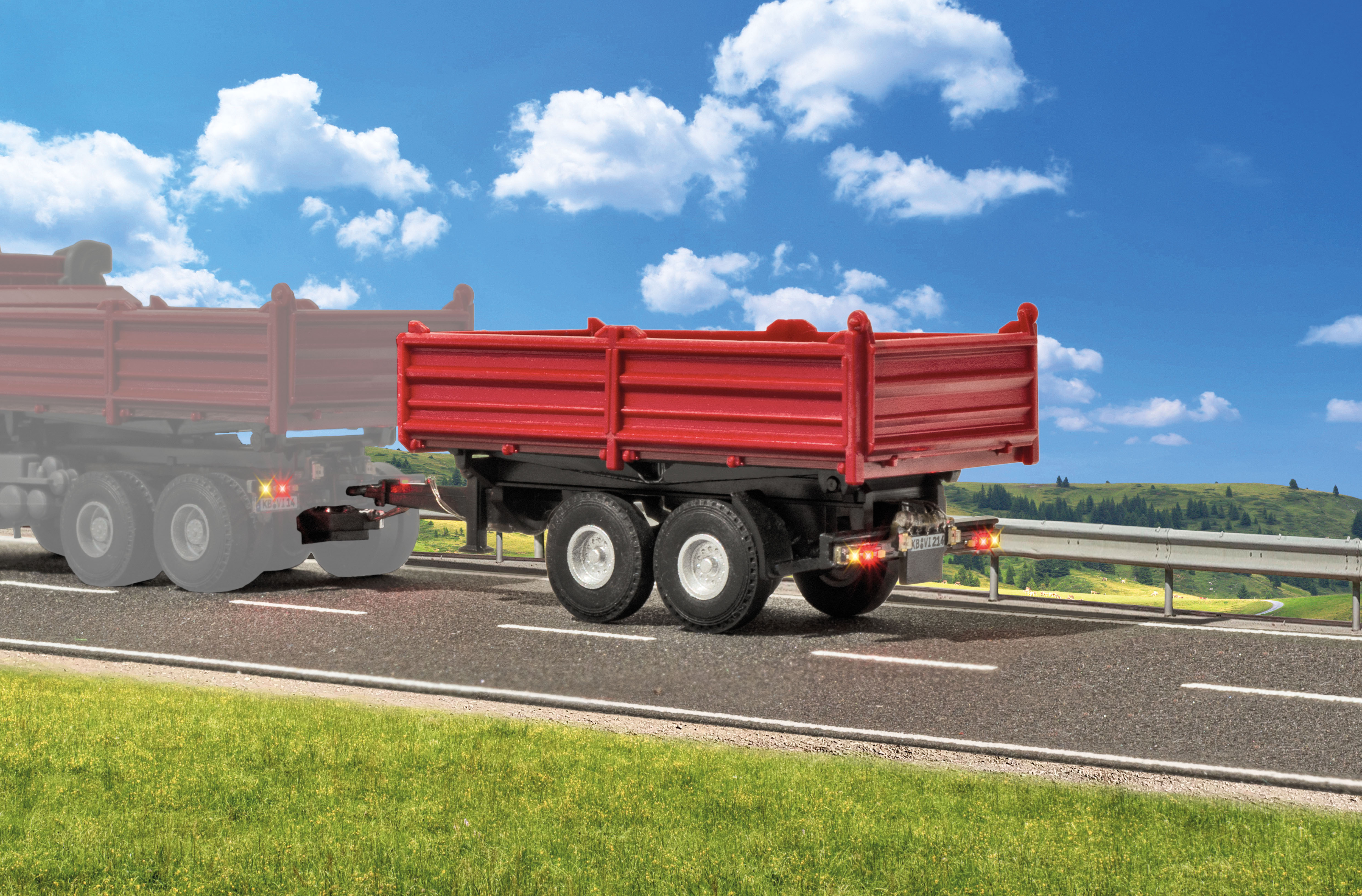 Viessmann 8214 CarMotion: Tadem-Muldenkipper