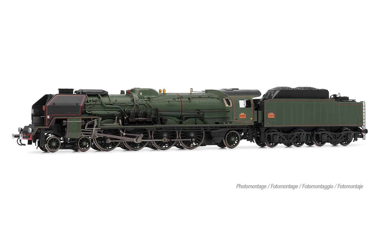 HJ2477 SNCF Dampflok  241 P 16