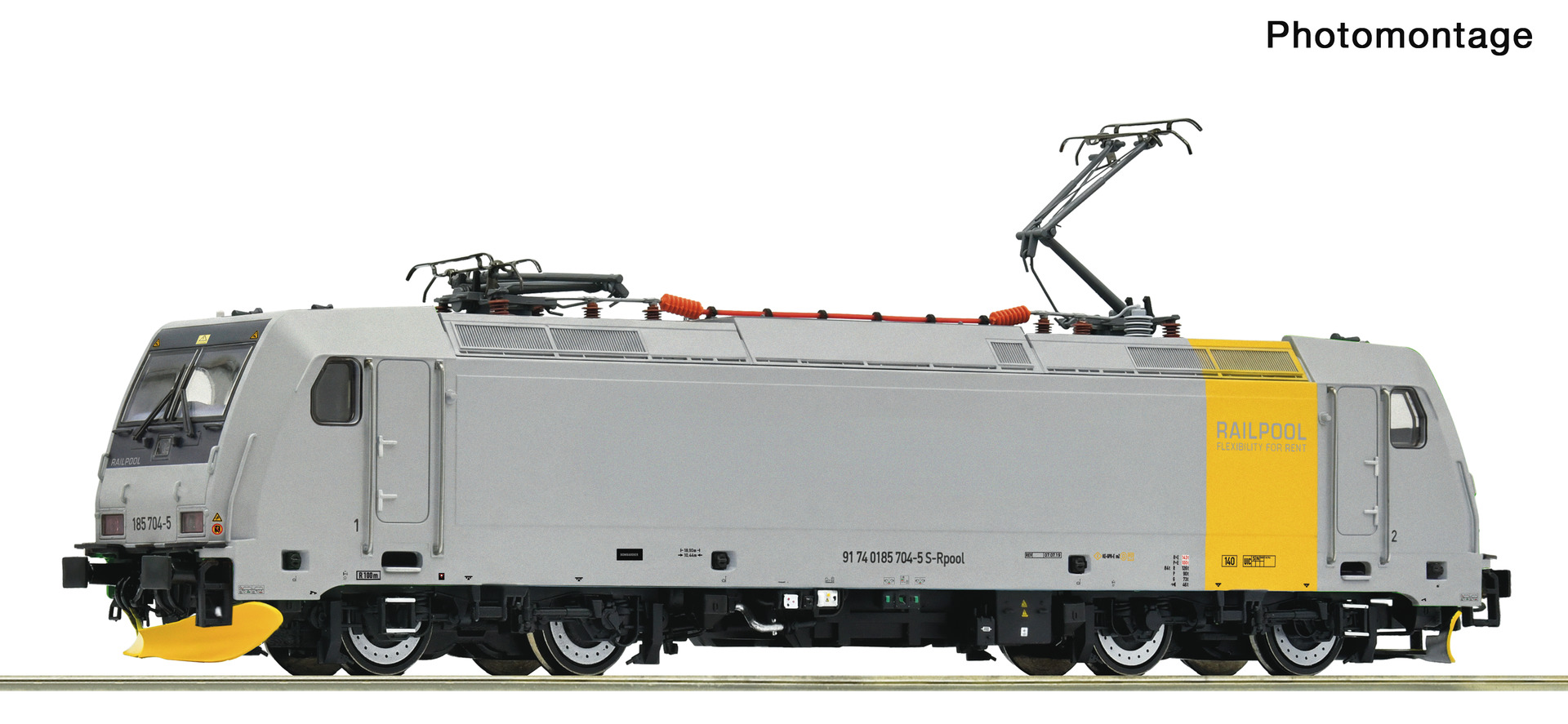 Roco 7510254 Railpool E-Lok 185 704-5 Ep.6