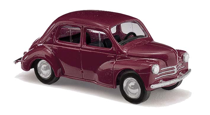 89110 Renault 4CV bordeauxrot