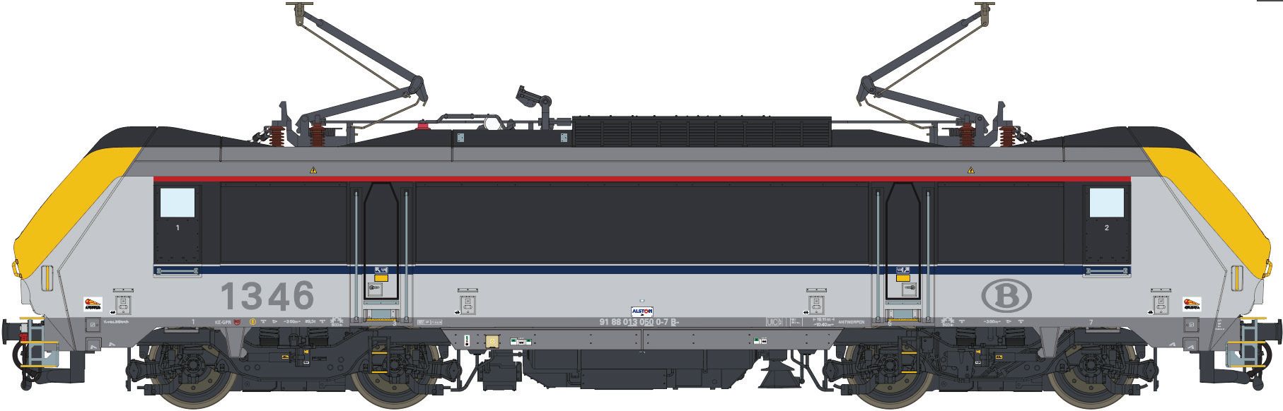 13004S SNCB E-Lok HLE 13 (1346) Ep.6