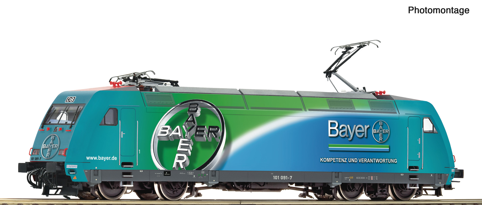 Roco 7520224 DBAG E-Lok 101 091-7 "Bayer" Ep.5 AC