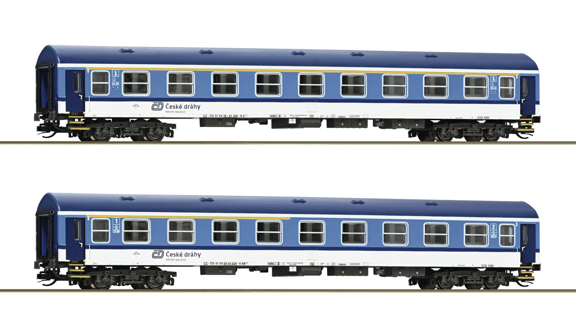6280019 CD Reisezugwagen-Set 2-tlg. Ep.6