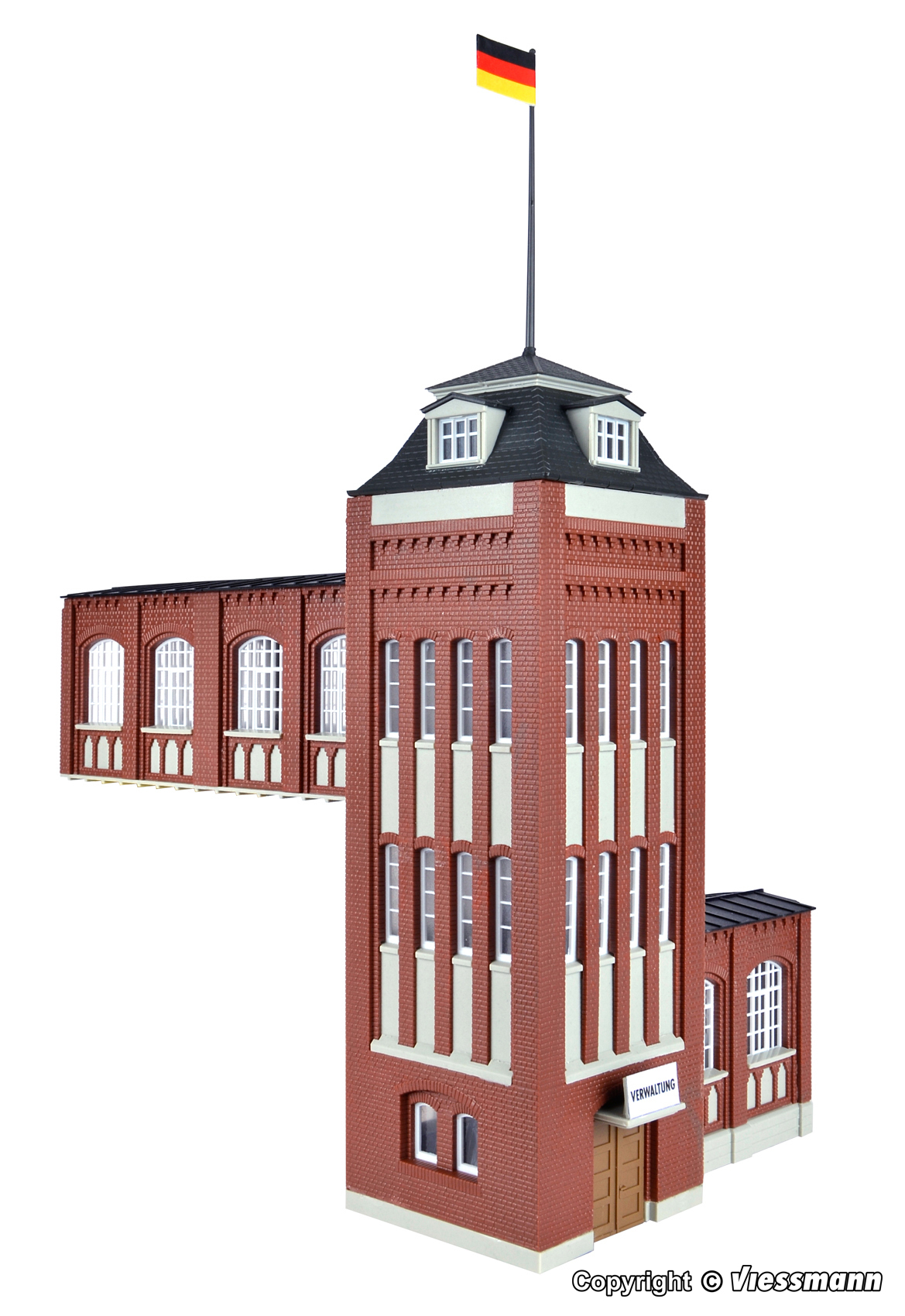 Kibri 39847 Verwaltungsturm mit Übergängen