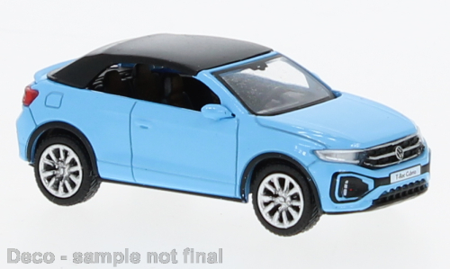 PCX870600 VW T-Roc Cabrio hellblau (geschlossen)